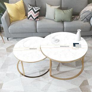 双层圆桌桌布北欧风格加厚印花茶几垫防水pvc小清新桌垫网红客厅