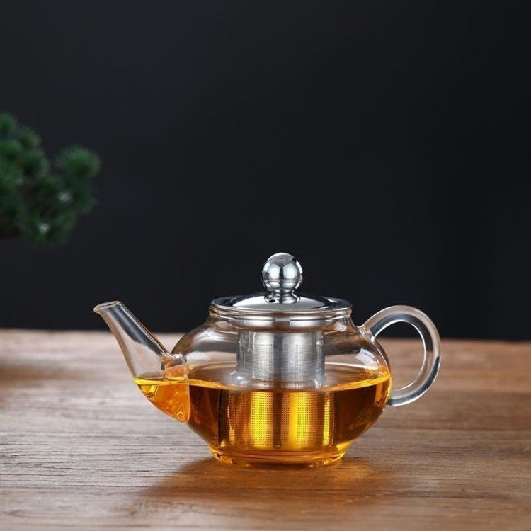 不锈钢过滤内胆花茶泡茶壶电陶炉加热煮茶壶烧水壶家用多种款式【