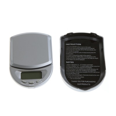 网红Mini 500G Digital Pocket Scales Jewellery Jewelers Blue