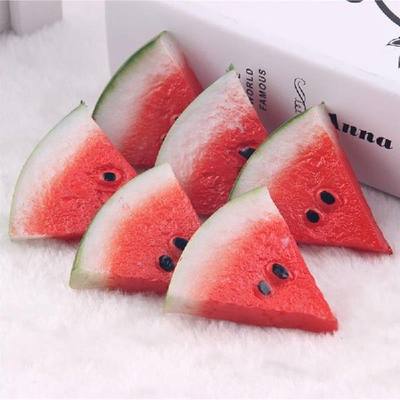 速发Artificial Fruits Lifelike Realistic Slices Fake Fruits