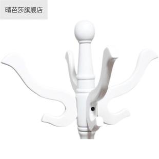 厂家实木衣帽架配件落地衣架挂钩零件木质简约组装支X架腿支撑腿
