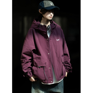 速发高端冲锋2外0衣新款 防风防水户2登山服男情侣夹克棉服外套