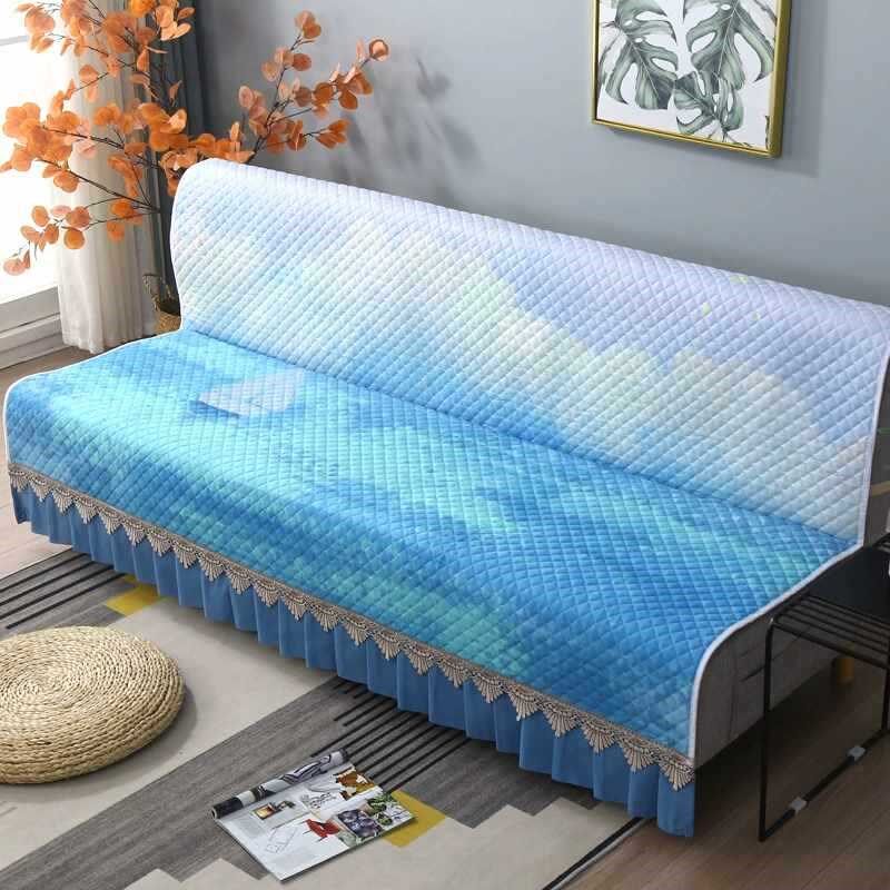 速发座靠套体垫发沙折叠沙发床连体垫防滑盖布单人三人双人垫子一