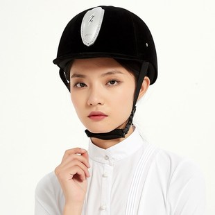 速发装 业马术头盔骑马专备可调节马骑安全帽骑行训练比赛CE认证马