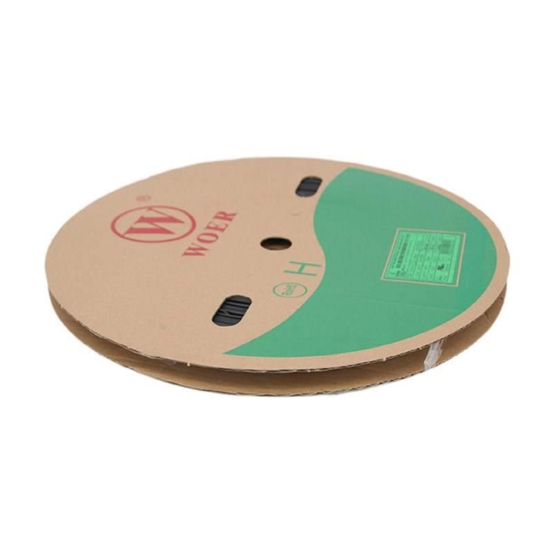 沃尔黑色热缩套管 环保绝缘套管0.8MM/1/1.5/2/2.5/3/4/5/6/8/7/9