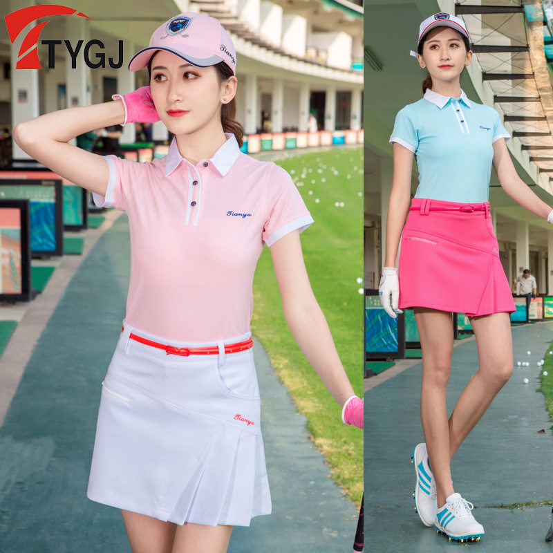 夏季高尔夫衣服 女士短袖上衣 golf透气POLO衫 可配裙子套装,运动服/休闲服装,高尔夫球服,淘宝优惠券,粉丝福利购,淘宝优惠卷