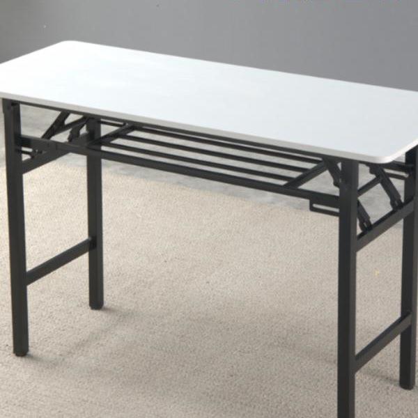 折叠桌培训桌长方形会议桌家用餐桌出租房简易学习桌儿童桌子金w&