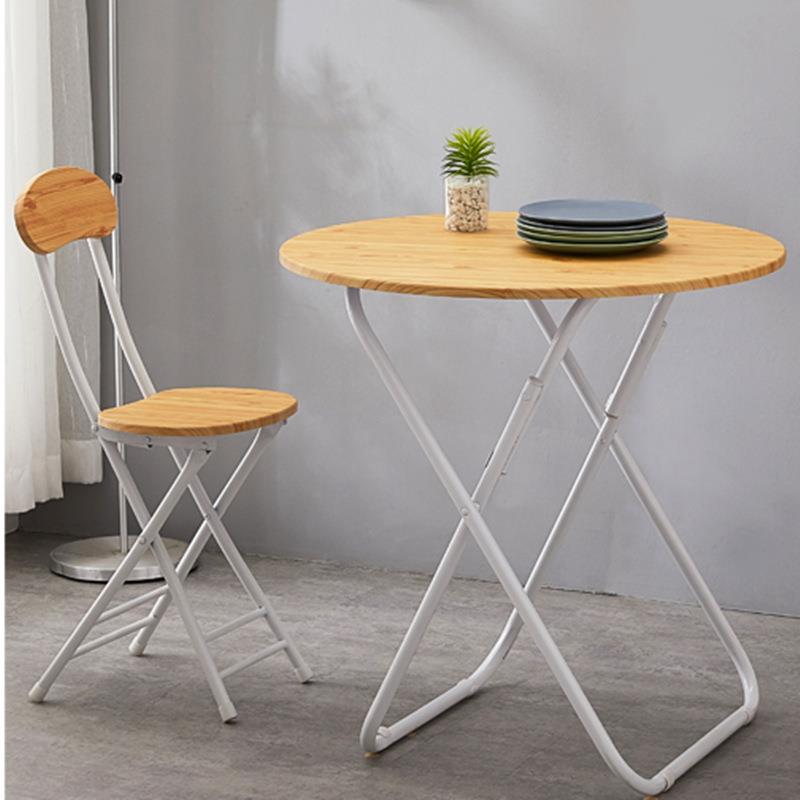 方形折叠桌户外摆摊桌椅简易圆桌办公桌租房电脑桌小户型餐桌