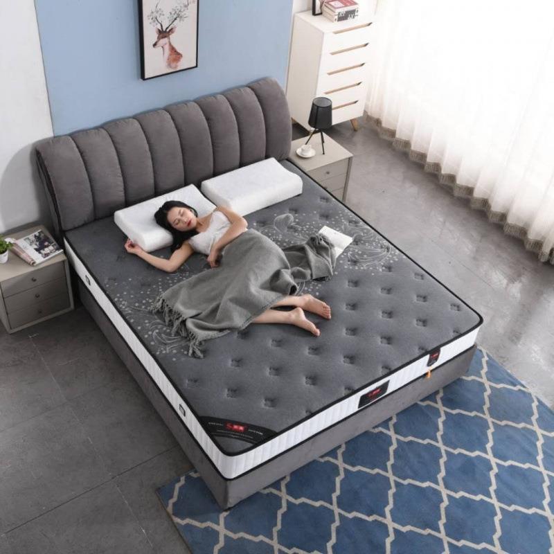 床垫弹簧1.5m加厚双人20cm家用椰棕乳胶床垫软硬适中外贸厂