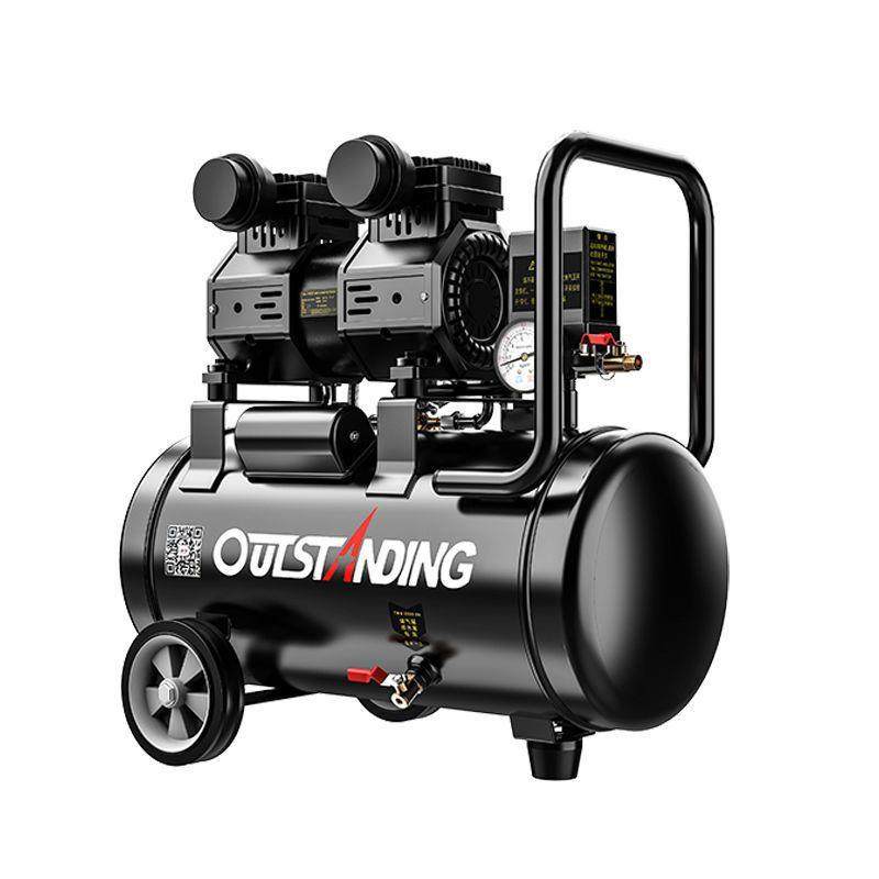 新款静音空压机220V工业空气压缩机木工充气泵厂一件