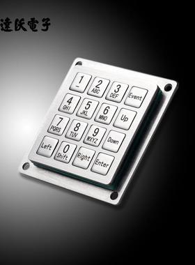 达沃D-8291工控设备4*4矩正电路小键盘应用于访客机门禁机