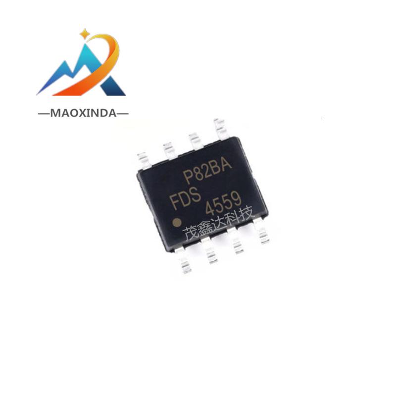 电子元器件FDS4559N沟道MOS场效应管4.5A60VSOP-8原装现货