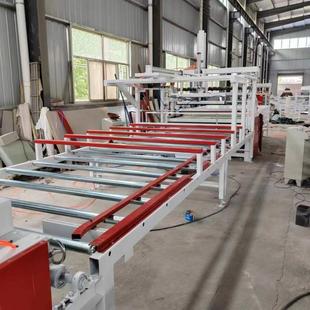 漂珠防火板玻镁彩钢板贴面机机械臂上下板硅酸钙板UV渗透复合机