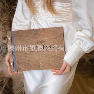 嘉宾题名录结婚签到本商务婚礼签名册创意礼金簿签到册年会聚会