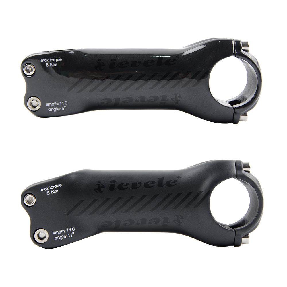 ievele碳纤维山地公路自行车单车把立立管龙头6度17度31.8mm