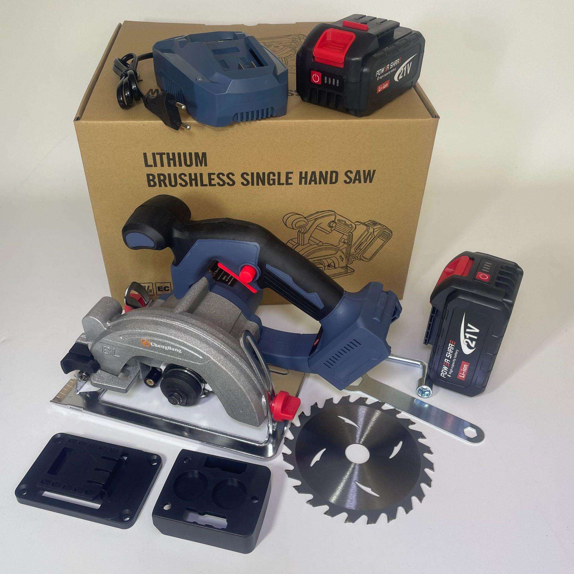 外贸CB系列锂电无刷切割机电圆锯2406A