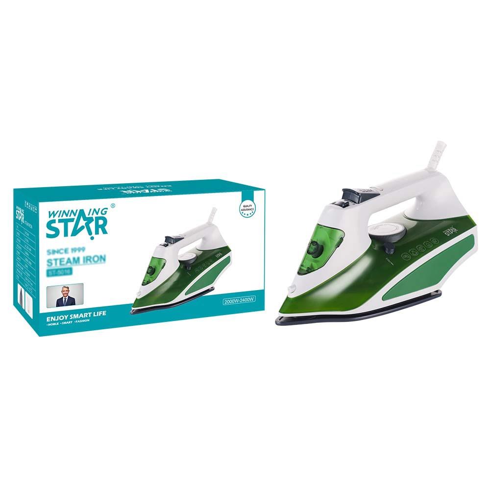 WINNINGSTAR干烫蒸汽熨烫喷/爆垂直蒸汽自清洁陶瓷底板电熨斗