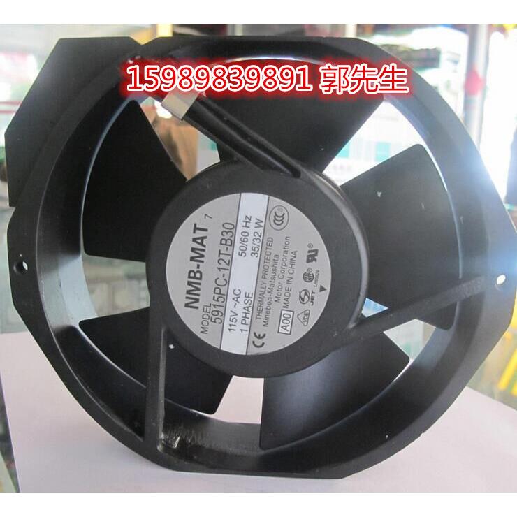 17238原装美蓓亚NMB5915PC-12T-B30115V17CM交流风扇