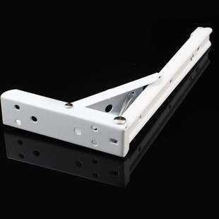 推荐 弹簧可折叠三角支架托架折叠桌餐桌活动支架置物支架墙壁隔板