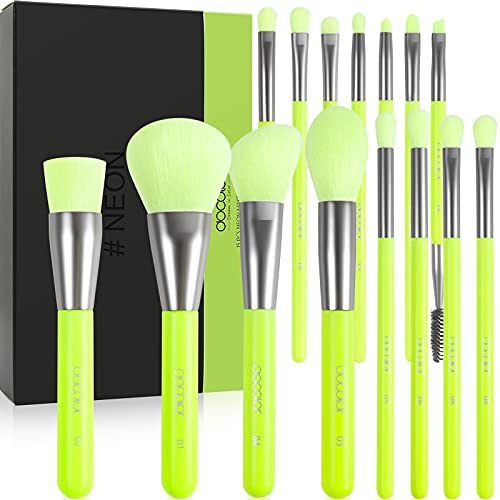 网红Docolor Makeup Brushes Set 15Pcs Professional Make Up Br