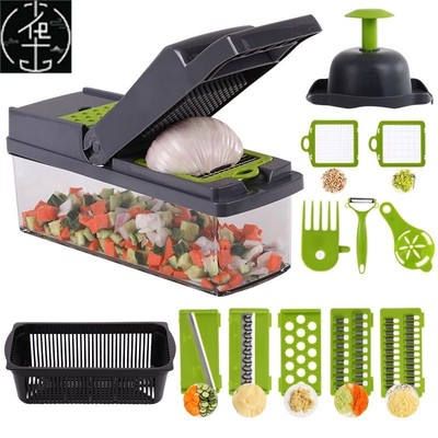 新品.Vegetable Cutter Dicing Slicer Fruit Potato Cheese Grat