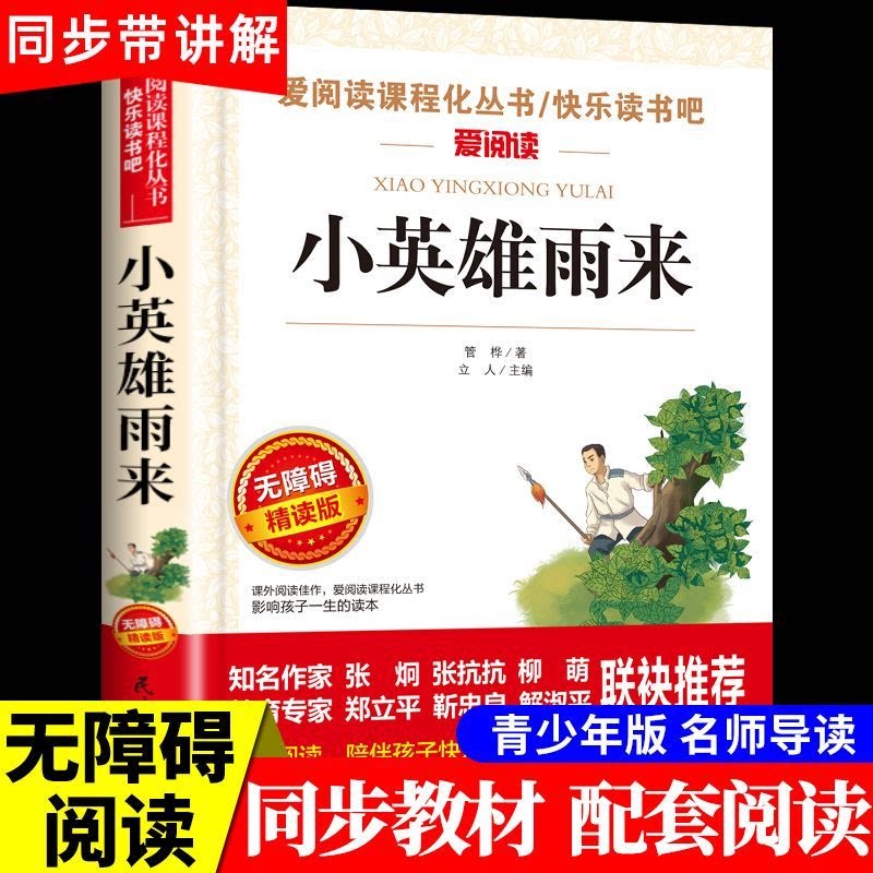YSYS小英雄雨来青铜葵花四年级下册课外书必读正版宝葫芦的秘密完整版