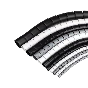 电线电缆软套管户外水管护套缠绕管螺旋保护软管耐磨包线管油管