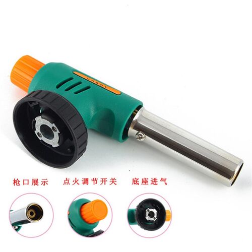 速发。两烤气罐卡式外火枪厨房烘焙户喷烧用点火器铝不锈钢焊接能