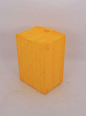 新品新品塑胶周转箱575-300蓝色塑料中转框不带盖子理箱收S购箱定