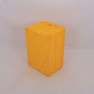 新品新品塑胶周转箱575-300蓝色塑料中转框不带盖子理箱收S购箱定