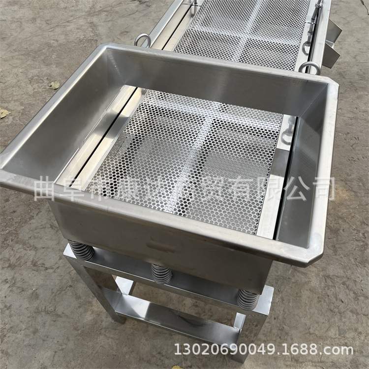 直线振动筛 不锈钢分离机 筛豆子花生芝麻机器 滚筒筛 虫子筛选机