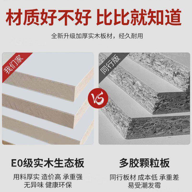 全实木衣柜家用卧室整装储物柜子出租房用推拉儿童简易移门大衣橱