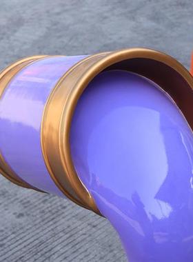 户外草坪创意油漆桶摆件玻璃钢颜料桶雕塑公园售楼部园林美陈装饰