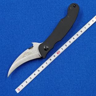 艾默生Elvia爪刀G10柄户外折刀露营便携EDC水果刀工具刀