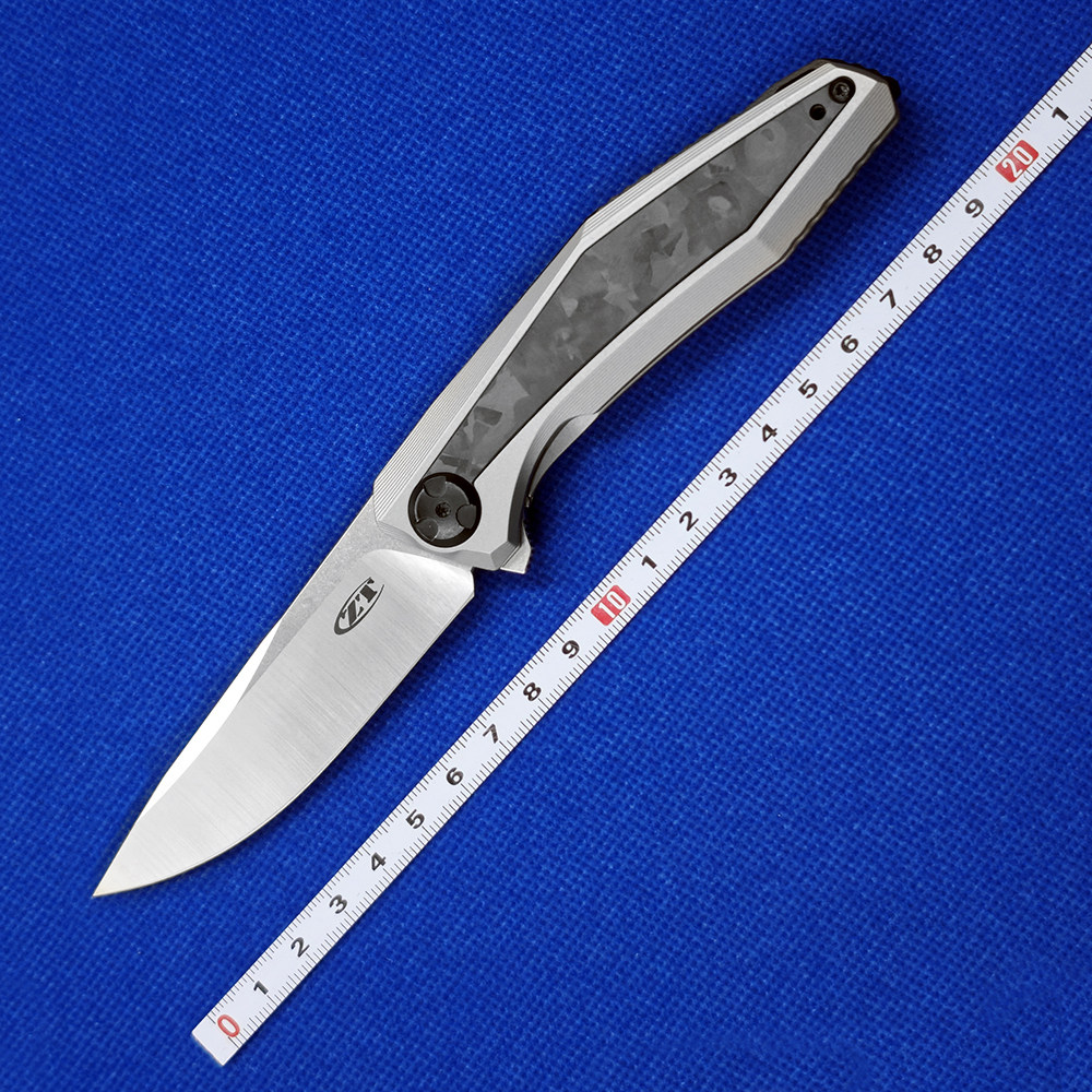 零误差ZT0470户外折刀露营便携EDC水果刀工具刀