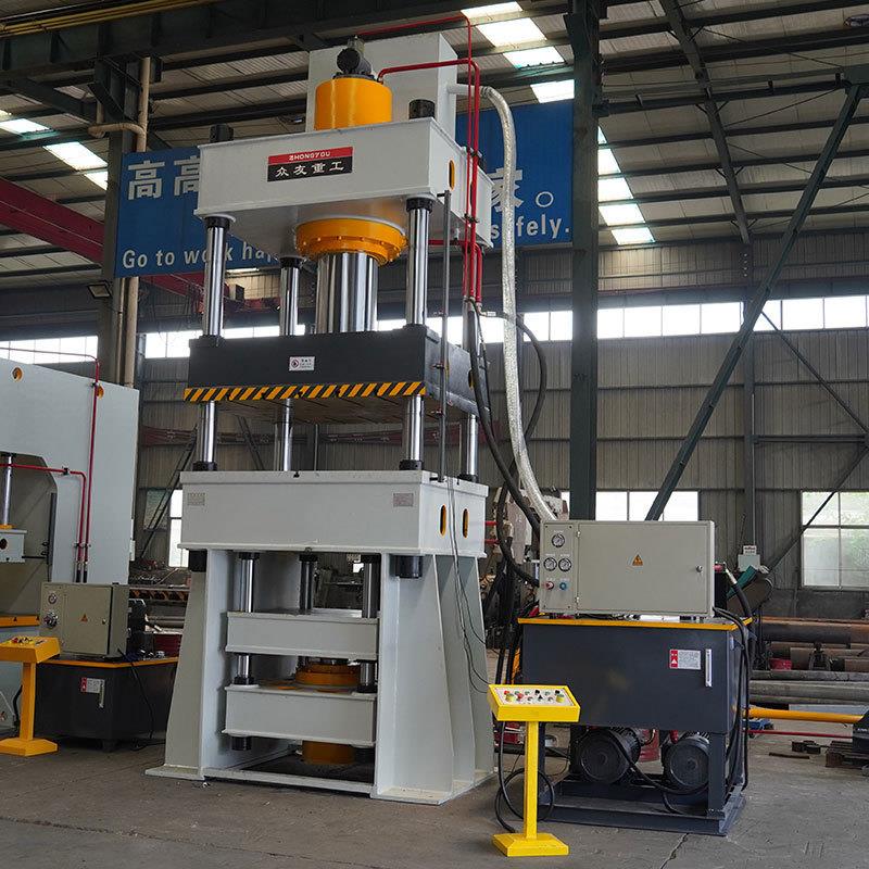 50T压机封头伸拉机锚杆托盘630YD27-500吨液四柱油压0机800t水箱