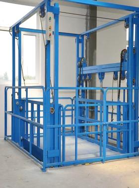 MZB南济金尊卸货降平台液升压防坠落安装工厂货物提升机 5吨 升降