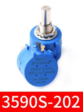 3590S-2精密多圈绕线电位器1K 2K 5K 10K 20K 50K 100K 102 103 L