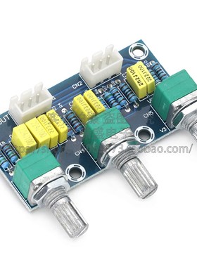 XH-M802 无源调音板前级板前置板音调板高低音调节HIFI发烧级成品