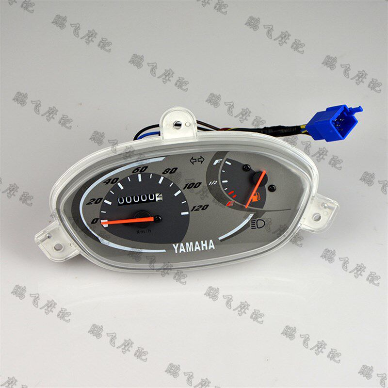 雅马哈摩托车原装配件福喜巧格100咪表总成国三仪表显示码表油表