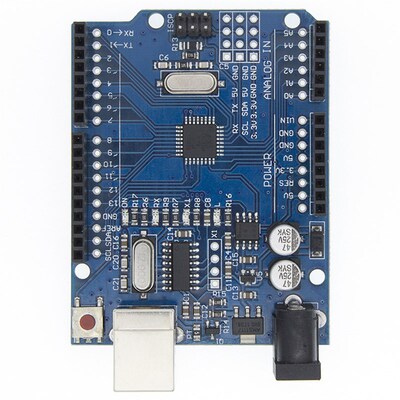 UNO R3 开发板 ATmega328P 单片机 改进版 学习控制板