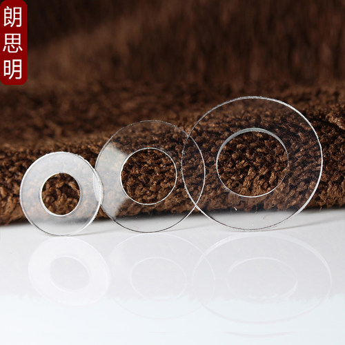 透明软垫片PVC塑料垫圈避震防漏密封垫绝缘螺丝圆形胶平垫可定做