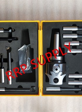 MT4锥度,F1-18  75mm镗头镗刀柄镗刀杆套装。铣床用镗孔器