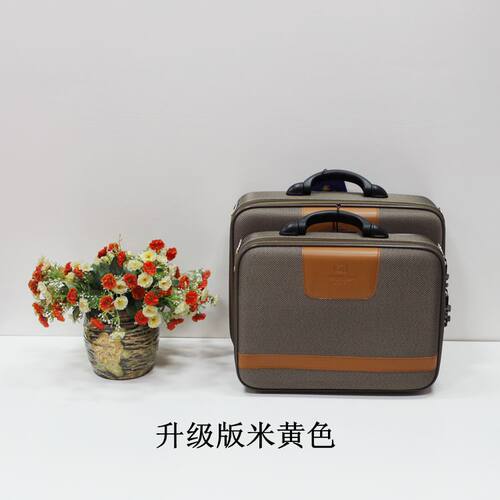 璐璐凯帝手提密码箱商务文件公文包工具箱小旅行箱男手提箱包14寸