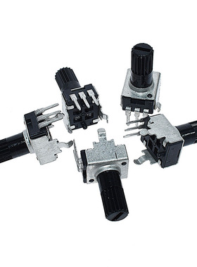 0932电位计可调电阻 立式 5K 10K 50 100K 3脚长柄12.5MM RV09型