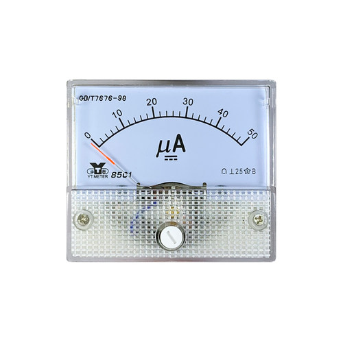 85C1-a直流电流表毫安表微安表100a 50ua300ma安培表直接式小表头