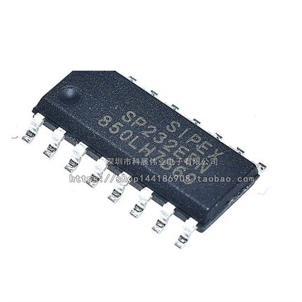 全新原装 SP232EEN-L/TR 工业级 SP232EEN SOP-16  (代MAX232ESE)