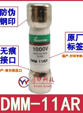 BUSS FUSE万用表保险丝管DMM-11AR/11A DMM-44/100-R/440MA 1000V
