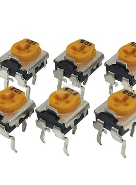 RM063卧式可调电阻WH06-2C 100R-1M 1K2K5K10K20K50K100K200K500K