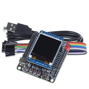 STM32F103RCT6系统板mini口32开发板 STM32核心板 TFT屏 一键下载